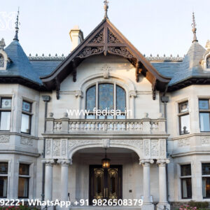 Luxury House Design with Beautiful Rooftop Terrace No-11391