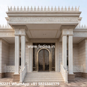 Luxury House Design with Beautiful Glass Architecture No-11395