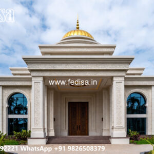 Classic House Design with Elegant Courtyard Ideas No-11456