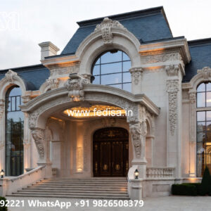 Elegant Classic House Design with Rich Architecture No-11470