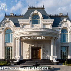 Classic House Design with Stylish Royal Interiors No-11488