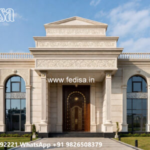Classic House Design with Elegant Hall Interior No-11502