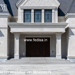 Classic House Design with Rich Marble Decor No-11506