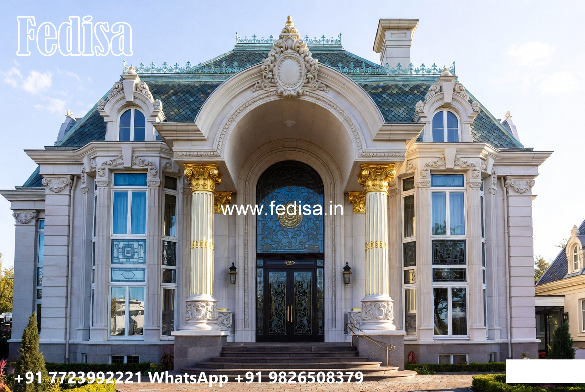 Classic House Design with Beautiful Open Courtyard No-11519