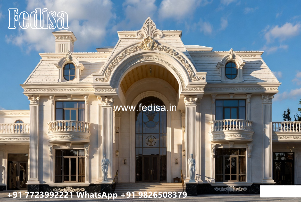 Classic House Design with Timeless Villa Architecture No-11522