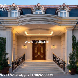Classic House Design with Decorative Pillar Beauty No-11529