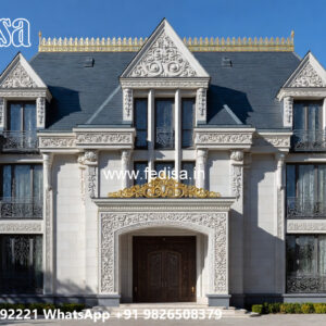 Classic Villa Design with Royal Exterior Style No-11555