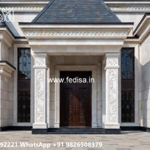 Classic Villa Design with Beautiful Garden Landscape No-11560