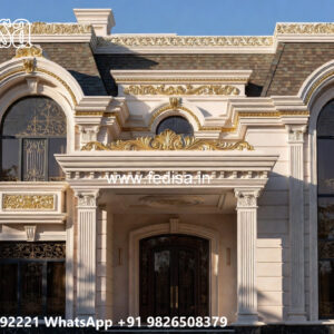 Classic Villa Design with Stylish Balcony Concepts No-11562