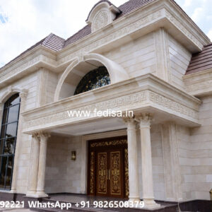 Classic Villa Design with Elegant Window Styling No-11588