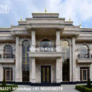 Classic Villa Design with Stylish Outdoor Lighting No-11601