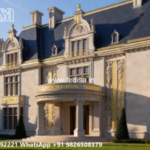 Luxury Classic Villa Design with Rich Marble Decor No-11613
