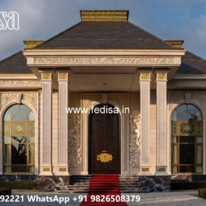 Classic Villa Design with Beautiful Exterior Walls No-11614