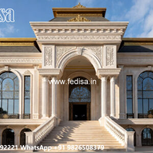 Classic Villa Design with Elegant Hallway Concepts No-11625