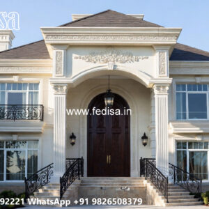 Classic Villa Design with Elegant Decorative Walls No-11632