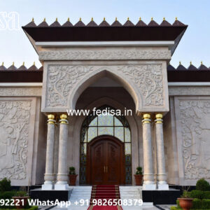 Traditional Classic Villa Design with Royal Charm No-11640
