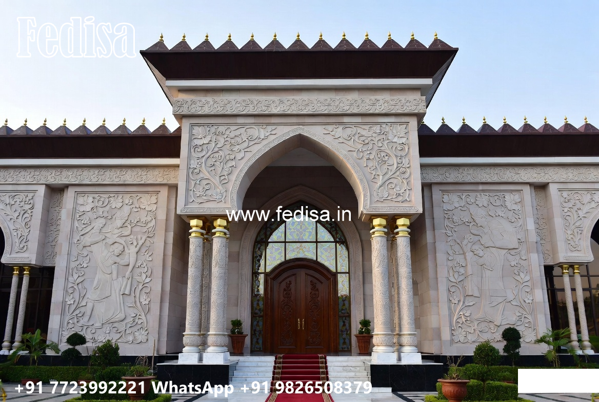 Traditional Classic Villa Design with Royal Charm No-11640