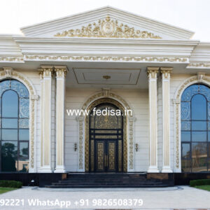 Classic Villa Design with Beautiful Garden Pathways No-11645
