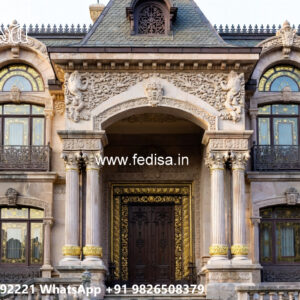 Luxury Classic Villa Design with Elegant Architecture No-11655