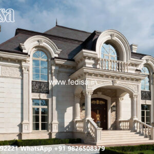 Classic Villa Design with Artistic Wall Decor Ideas No-11662
