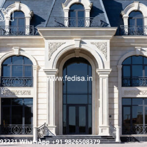 Classic Villa Design with Rich Wooden Craftsmanship No-11664
