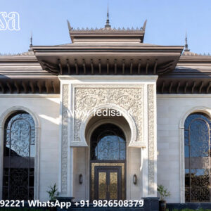 Classic Villa Design with Beautiful Luxury Exterior No-11669
