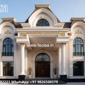 Classic Villa Design with Stylish Living Room Decor No-11671