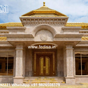 Classic Villa Design with Luxury Outdoor Decor No-11676