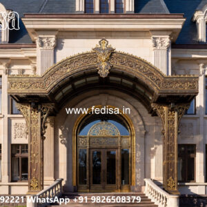 Classic Villa Design with Beautiful Royal Interiors No-11684