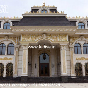 Luxury House Design with Double Height Living Area No-11730