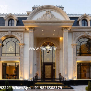 Luxury House Design with Stylish Terrace Garden No-11758