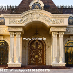 Luxury House Design with Grand Architectural Style No-11764