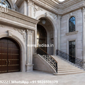 Luxury House Design with Premium Exterior Lighting No-11768