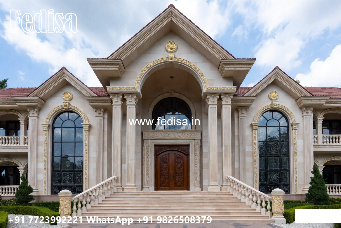 Luxury House Design with Stylish Modular Kitchen No-11777