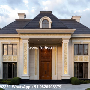 Luxury House Design with Beautiful Wooden Finishes No-11787