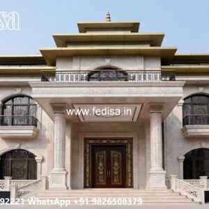Luxury House Design with Elegant Home Entrance No-11789