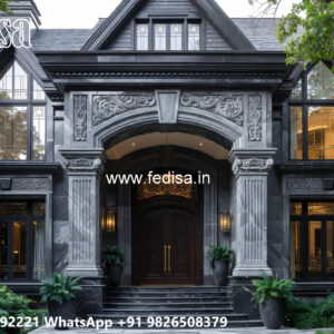Luxury House Design with Unique Architectural Beauty No-11797