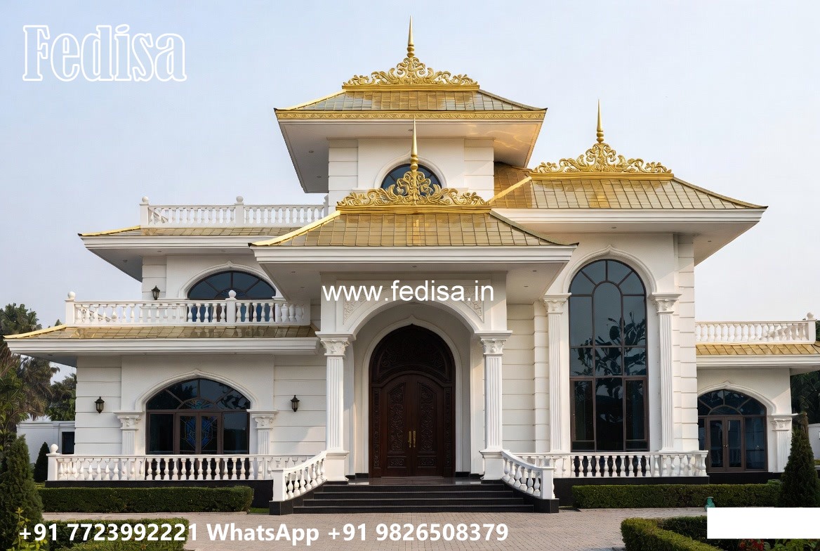 Luxury House Design with Elegant Front Yard Ideas No-11812