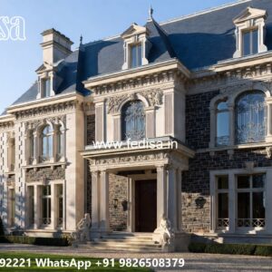 Luxury House Design with Grand Entrance Door Ideas No-11814