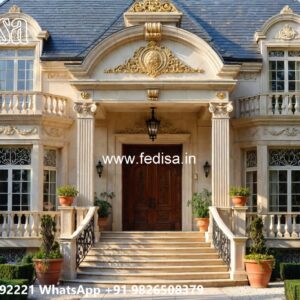 Luxury House Design with Beautiful Glass Architecture No-11845