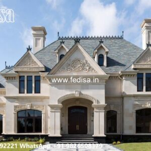 Classic House Design with Elegant Exterior Architecture No-11854