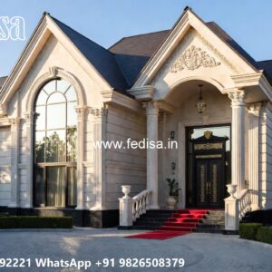 Classic House Design with Grand Front Elevation No-11860