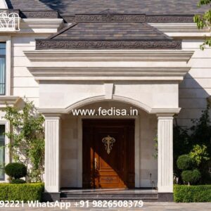 Classic House Design with Stylish Exterior Facade No-11866
