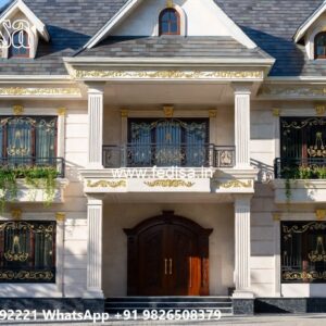 Classic House Design with Premium Marble Finishes No-11868