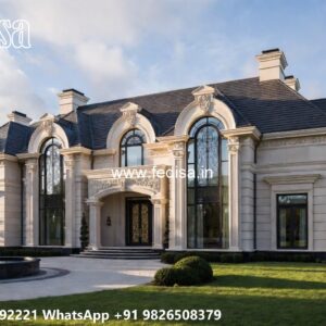 Classic House Design with Grand Entrance Ideas No-11876