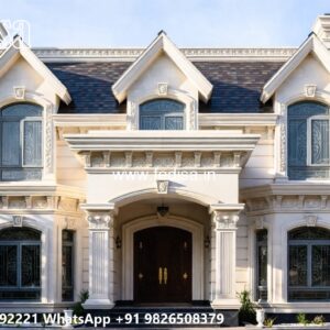 Classic House Design with Artistic Wall Decor No-11879
