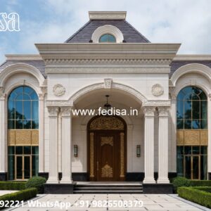 Classic House Design with Luxury Dining Room Ideas No-11884