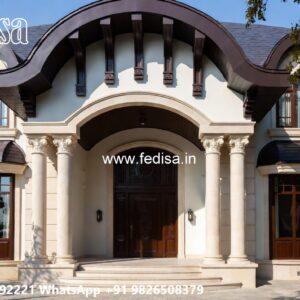 Classic House Design with Beautiful Terrace Spaces No-11887