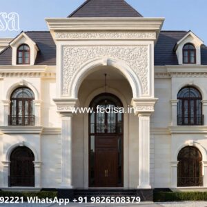 Luxury Classic House Design with Vintage Elegance No-11891