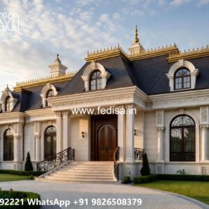 Classic House Design with Rich Wooden Interiors No-11895